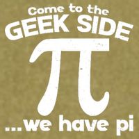 Come To The Geek Side We Have Pi 3.14 Pi Day March 14 Garment-Dyed Women's Muscle Tee