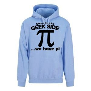 Come To The Geek Side We Have Pi 3.14 Pi Day March 14 Unisex Surf Hoodie