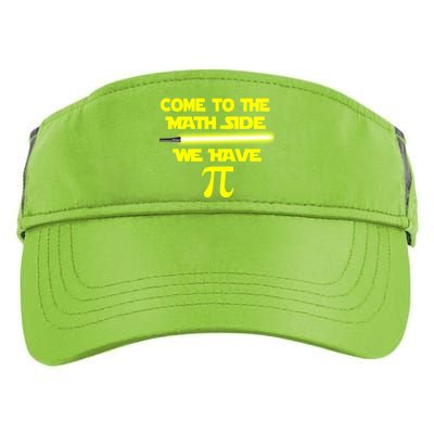 Come To The Math Side We Have Pi Adult Drive Performance Visor