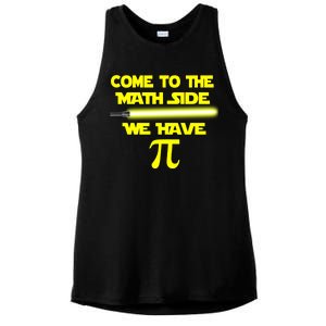 Come To The Math Side We Have Pi Ladies PosiCharge Tri-Blend Wicking Tank