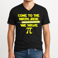 Come To The Math Side We Have Pi V-Neck T-Shirt