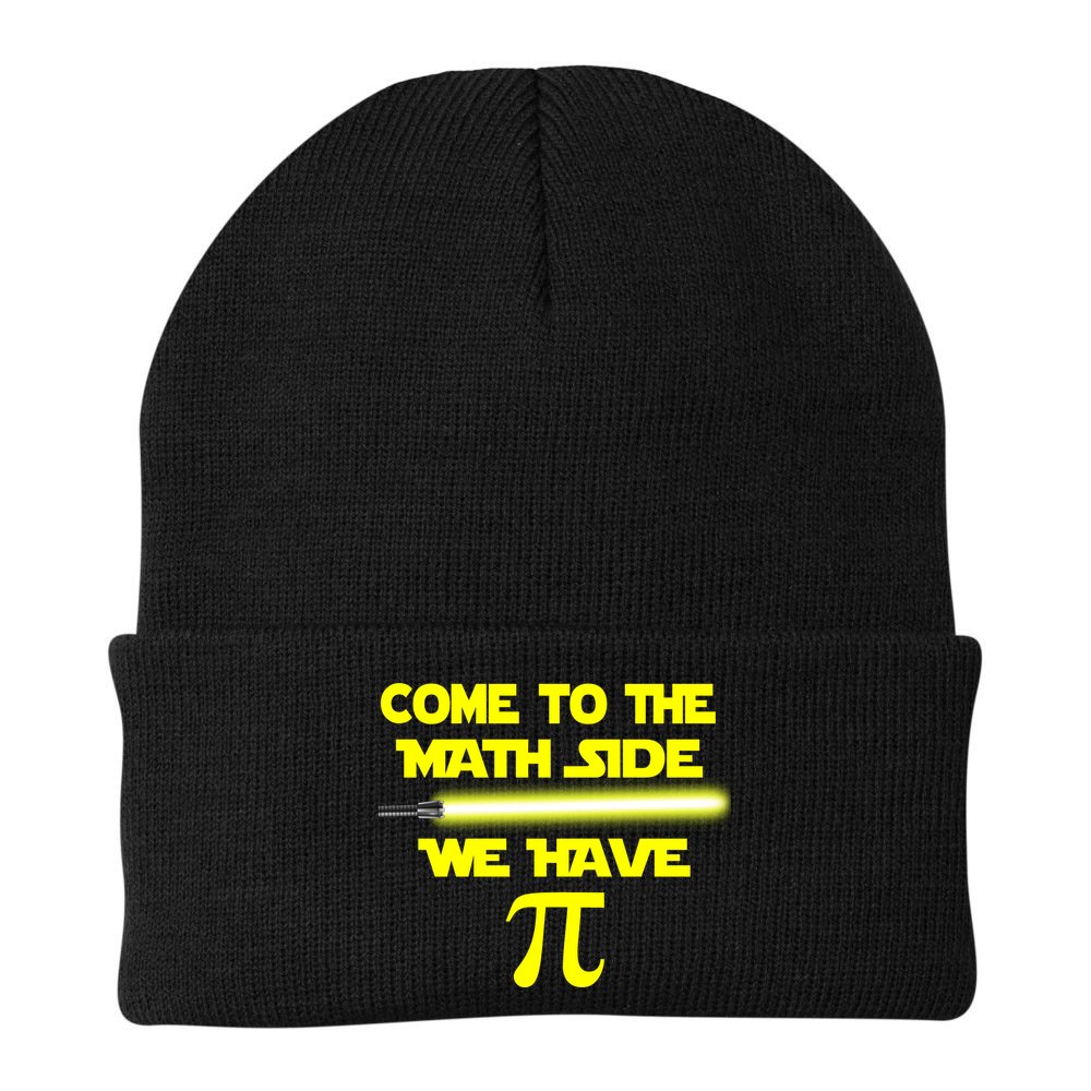 Come To The Math Side We Have Pi Beanie