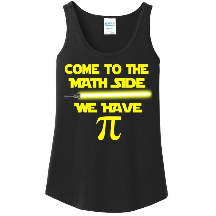 Come To The Math Side We Have Pi Ladies Essential Tank