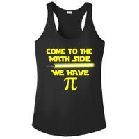 Come To The Math Side We Have Pi Ladies PosiCharge Competitor Racerback Tank