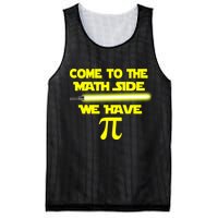 Come To The Math Side We Have Pi Mesh Reversible Basketball Jersey Tank