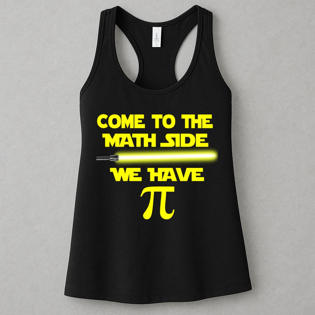 Come To The Math Side We Have Pi Womens Tank Top
