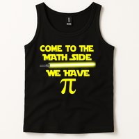 Come To The Math Side We Have Pi Tank Top