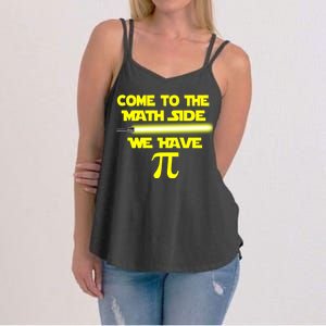 Come To The Math Side We Have Pi Women's Strappy Tank