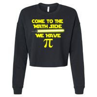 Come To The Math Side We Have Pi Cropped Pullover Crew