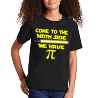 Come To The Math Side We Have Pi Kids T-Shirt