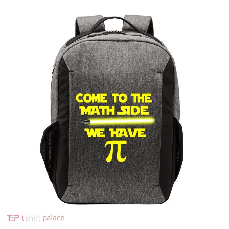 Come To The Math Side We Have Pi Vector Backpack
