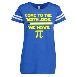 Come To The Math Side We Have Pi Enza Ladies Jersey Football T-Shirt