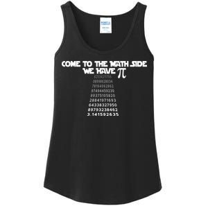 Come To The Math Side We Have Pi 3.14 Ladies Essential Tank