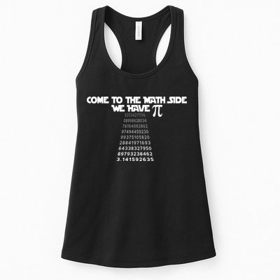 Come To The Math Side We Have Pi 3.14 Womens Tank Top