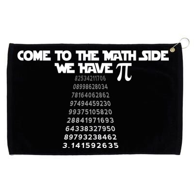 Come To The Math Side We Have Pi 3.14 Grommeted Golf Towel