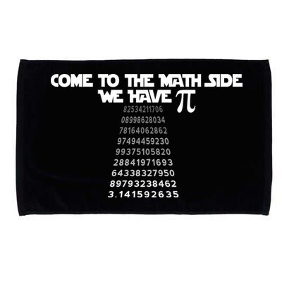Come To The Math Side We Have Pi 3.14 Microfiber Hand Towel