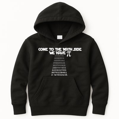 Come To The Math Side We Have Pi 3.14 Kids Hoodie