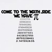 Come To The Math Side We Have Pi 3.14 Garment-Dyed Sweatshirt