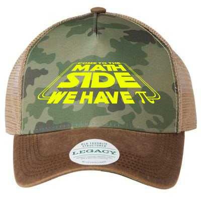 Come To The Math Side We Have Pi Day 3.14 Legacy Tie Dye Trucker Hat