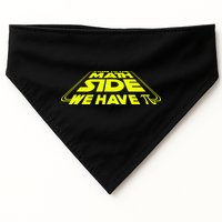 Come To The Math Side We Have Pi Day 3.14 USA-Made Doggie Bandana
