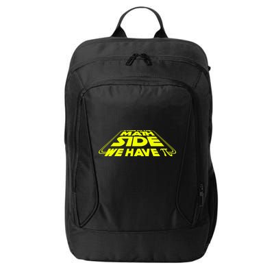 Come To The Math Side We Have Pi Day 3.14 City Backpack