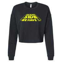 Come To The Math Side We Have Pi Day 3.14 Cropped Pullover Crew