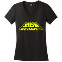 Come To The Math Side We Have Pi Day 3.14 Women's V-Neck T-Shirt