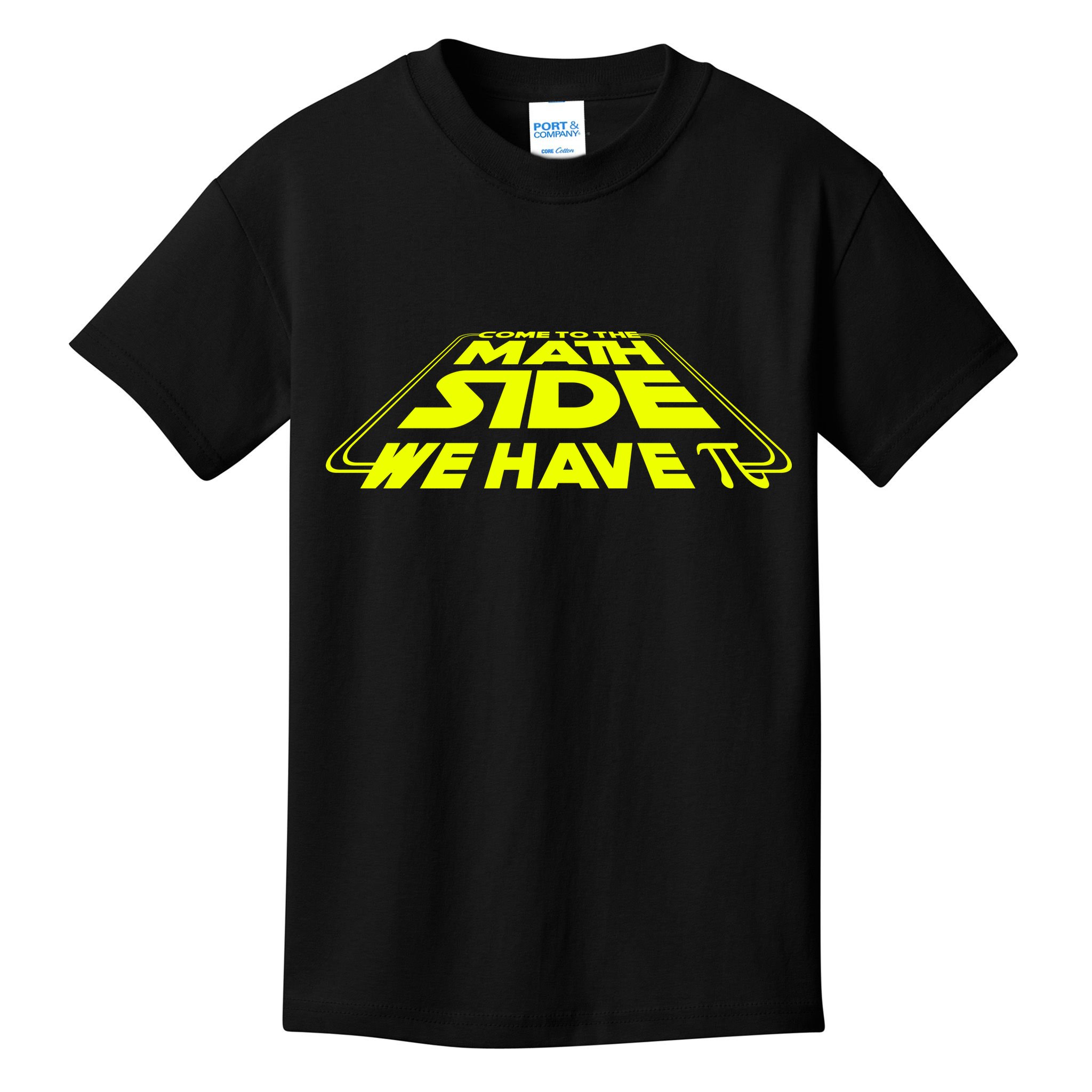 Come To The Math Side We Have Pi Day 3.14 Kids T-Shirt
