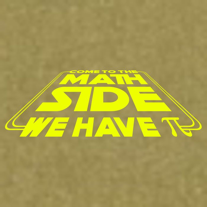 Come To The Math Side We Have Pi Day 3.14 Garment-Dyed Women's Muscle Tee
