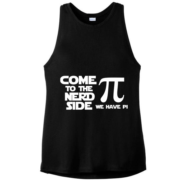 Come to the nerd side we have Pi Ladies PosiCharge Tri-Blend Wicking Tank