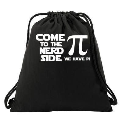 Come to the nerd side we have Pi Drawstring Bag