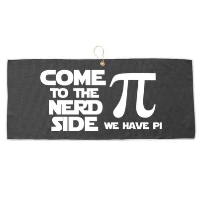 Come to the nerd side we have Pi Large Microfiber Waffle Golf Towel