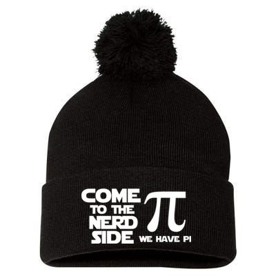 Come to the nerd side we have Pi Pom Pom 12in Knit Beanie