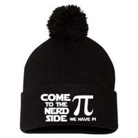 Come to the nerd side we have Pi Pom Pom 12in Knit Beanie