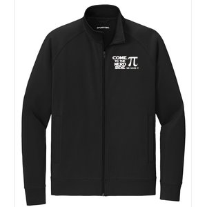 Come To The Nerd Side We Have Pi Stretch Full-Zip Cadet Jacket