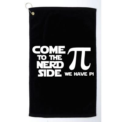 Come to the nerd side we have Pi Platinum Collection Golf Towel