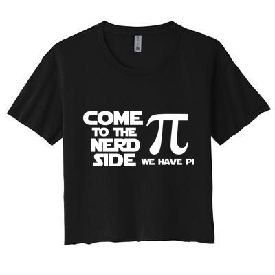 Come to the nerd side we have Pi Crop Top