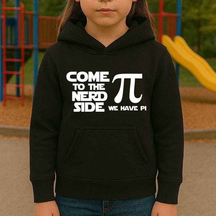 Come to the nerd side we have Pi Kids Hoodie
