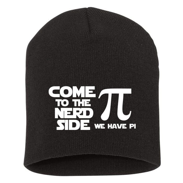 Come to the nerd side we have Pi Short Acrylic Beanie