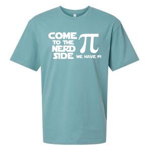 Come To The Nerd Side We Have Pi Sueded Cloud Jersey T-Shirt