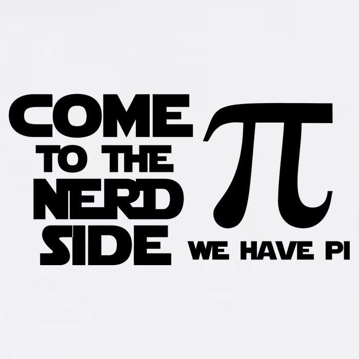 Come To The Nerd Side We Have Pi Garment-Dyed Sweatshirt