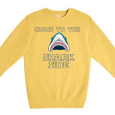 Come To The Shark Side Premium Crewneck Sweatshirt