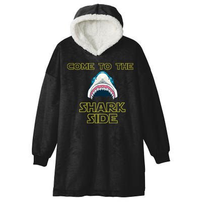 Come To The Shark Side Hooded Wearable Blanket