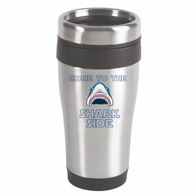 Come To The Shark Side 16oz Travel Tumbler