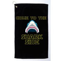 Come To The Shark Side Golf Towel