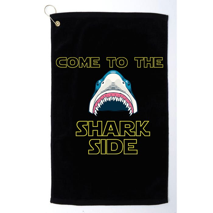 Come To The Shark Side Golf Towel