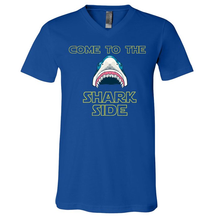 Come To The Shark Side V-Neck T-Shirt