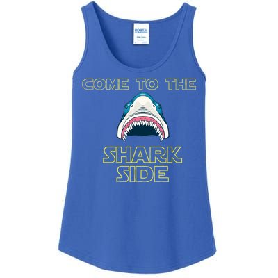 Come To The Shark Side Ladies Essential Tank