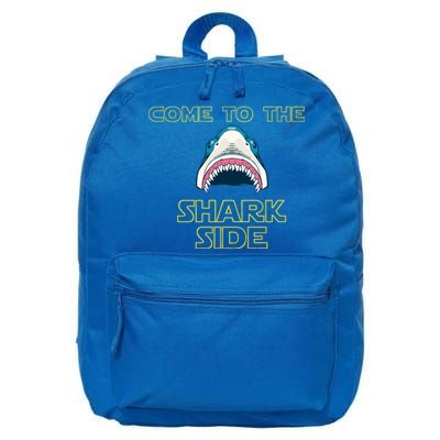 Come To The Shark Side 16 in Basic Backpack