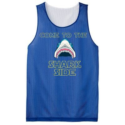 Come To The Shark Side Mesh Reversible Basketball Jersey Tank